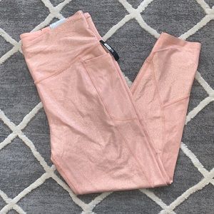 Victoria Sport Total Knockout Sparkle Pink Legging